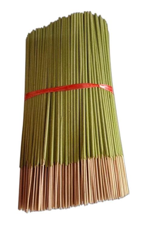 Round Charcoal And Bamboo Mogra Aromatic Incense Sticks For Religious