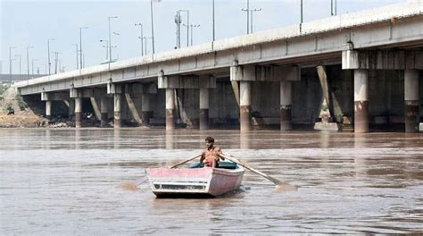 Thousands Evacuated Amid Unprecedented High Level Flood In River Sutlej