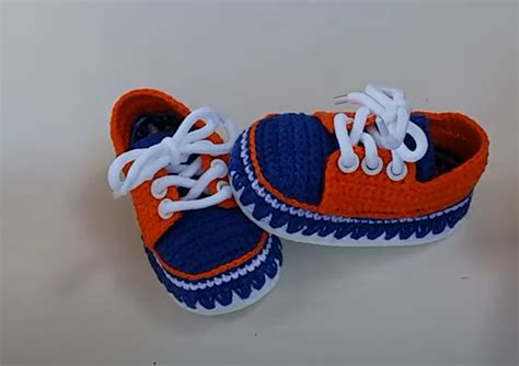 Crochet Lovely Sneakers For Baby – We Love Crochet