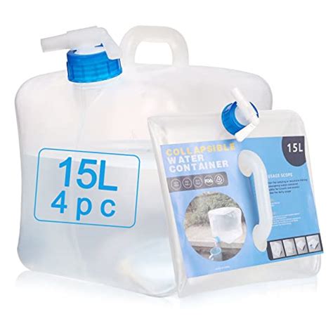 Bidon Eau L Set De Bidons Pliables Et Portables Pour Eau Potable