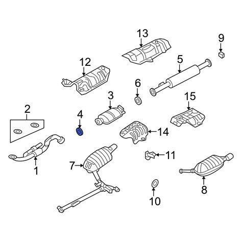 Kia Oe Front Exhaust Muffler Gasket