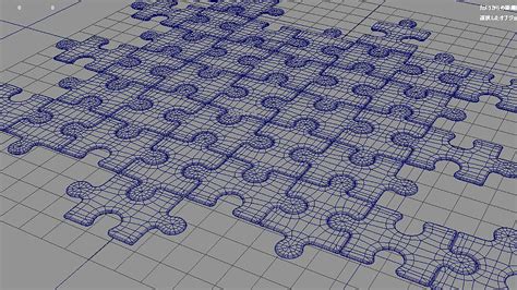 Jigsaw Puzzle 3d Model 3d Model Cgtrader