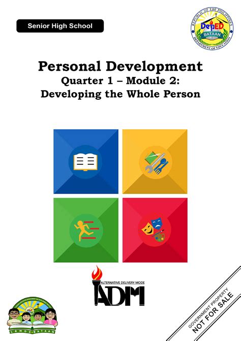 Personal Development Quarter 1 Module 2 Developing The Whole Person