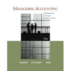 Test Bank For Managerial Accounting An Introduction To Concepts