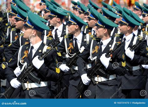 Cadets of the Moscow Border Institute of the FSB of Russia at the Dress ...