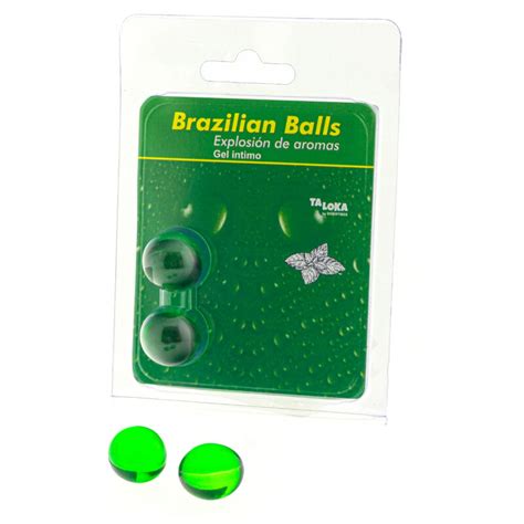 TALOKA BRAZILIAN BALLS GEL ÍNTIMO MENTA 2 BOLAS Seductime Sex Shop