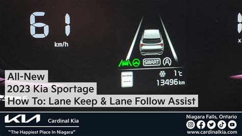 All New Kia Sportage How To Use Your Lane Keep Lane Follow