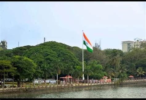 Hot Dip Galvanized Mild Steel National Flags High Mast Pole At Rs In Kanpur