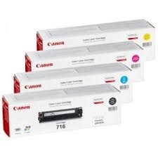 Canon 716 Original Toner Cartridge Multi Pack Black Cyan Yellow