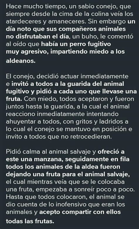 Fabula Inventada De El Refran Perro Que Ladra No Muerde 15 Puntos Para