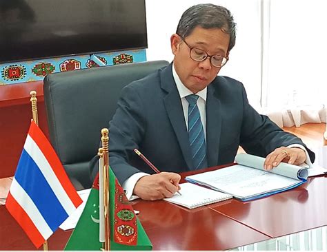 AMBASSADOR OF THAILAND PRESENTED COPIES OF CREDENTIALS TBILISI