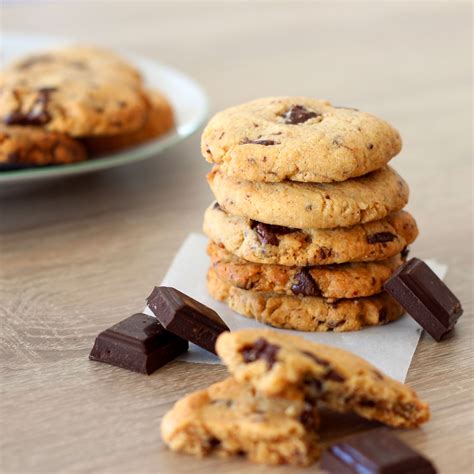 Comme Une Envie De Cookies Au Beurre De Cacahu Te Chocolat Noir