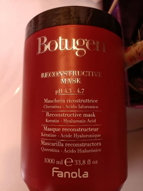 Fanola Botugen Hair Ritual Botolife Mask Ph 4 5 1000 Ml Inci Beauty