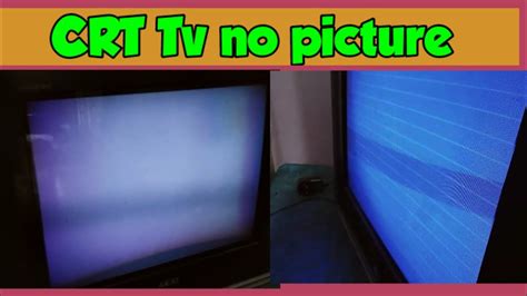 No Picture Retrace Line Base Bord Problem Repair Crt Tv Repairing