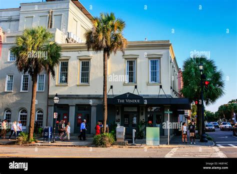 The Vendue Hotel at Vendue Range in Charleston, SC Stock Photo - Alamy