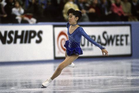 Kristi Yamaguchi Performing Her Free Skate During The U S Figure