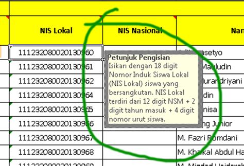 Cara Membuat Nomor Induk Siswa Ilmu