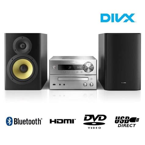 Philips Btd Micro Cha Ne Hifi Cd Bluetooth Nfc Cdiscount Tv Son Photo