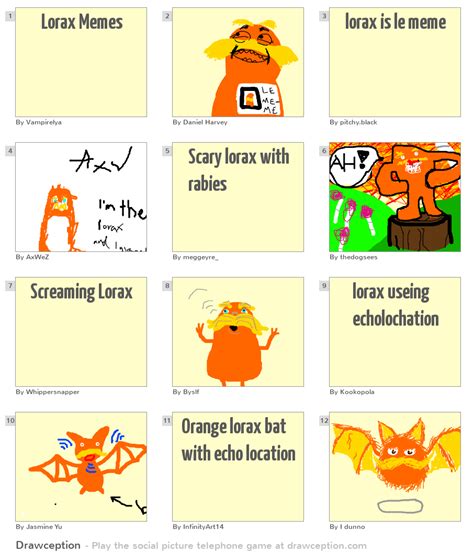 Lorax Memes - Drawception