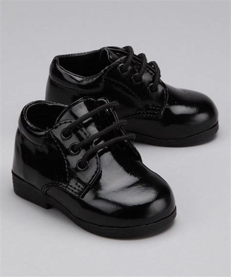 LA Sun Black Dress Shoe - Boys | Black dress shoe, Dress shoes, Black ...