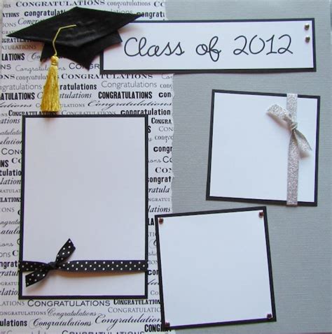 Class Of 2013 12x12 Premade Scrapbook Pages Graduation