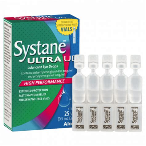 Systane Ultra Ud Lubricant Eye Drops 0 5ml X 25 Vials 300651432268