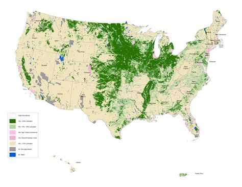 Arizona Agricultural Farm Map