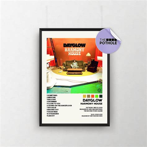 Dayglow Posters Harmony House Poster Album Cover Poster Etsy