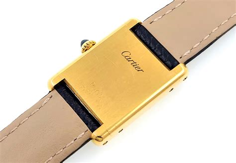 Tank Louis Cartier Paris Dial Lc Medium Mm K Gold