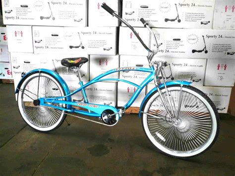 26 Stretch Beach Cruiser Bike W 140 Spokes Bicycle Beach Cruiser