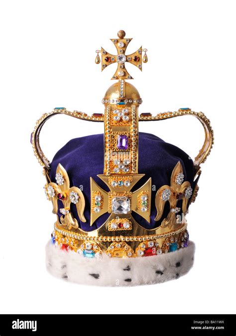 King's Royal Crown, St Edwards Crown Stock Photo - Alamy