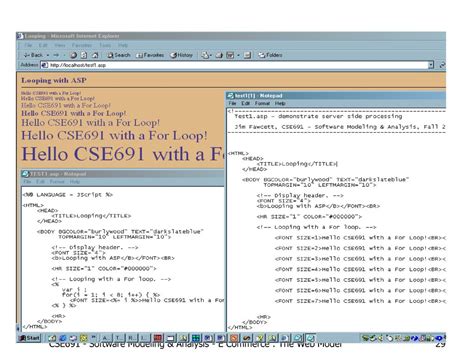 Jim Fawcett CSE691 – SW Modeling & Analysis Fall ppt download