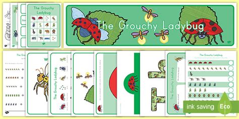 The Grouchy Ladybug Activity Pack (Teacher-Made)