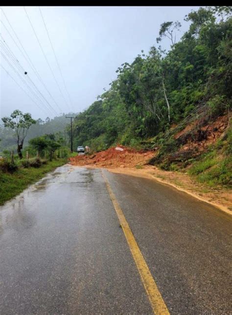 Santa Catarina Tem Trechos Interditados Ou Em Meia Pista Nas