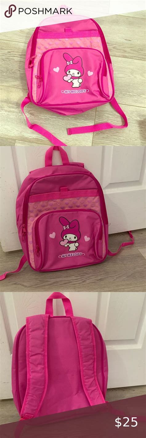 Sanrio My Melody Backpack | Sanrio bag, Backpacks, Sanrio