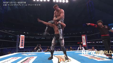 Kenny Omega Wins Iwgp United States Title At Njpw Wrestle Kingdom