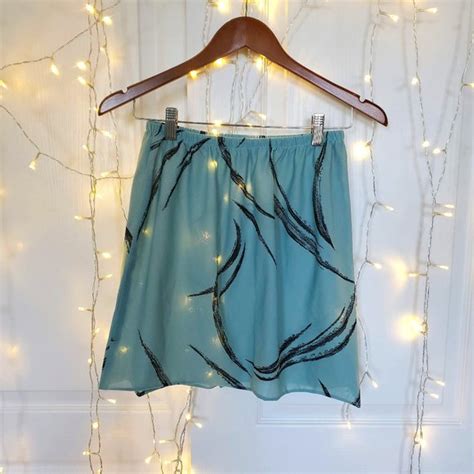 Skirts Airy Muted Seafoam Green Skirt Poshmark