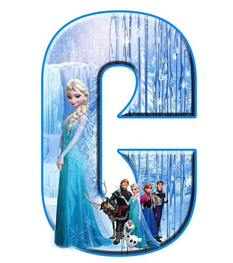 Free Printable Frozen Letters A Z And Numbers Artofit