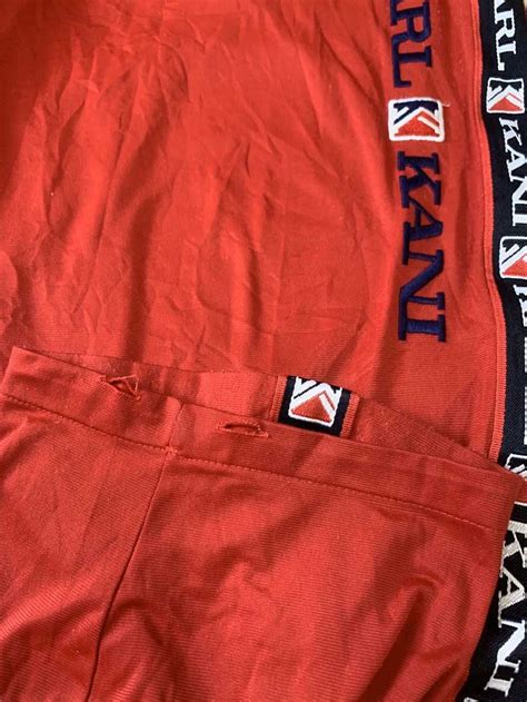 Karl Kani × Streetwear Karl Kani Tracksuitcasual Pan Gem