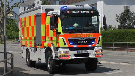 Neuer GW MANV mit Bullhorn Einsatzfahrten zur Amokübung an Reinfelder