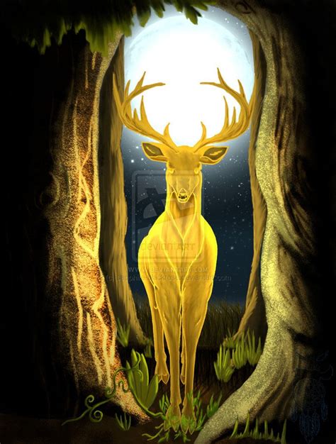 Cernunnos The Golden King Stag Celtic Gods Deer Art Spirited Art