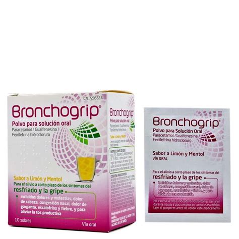 Bronchogrip Sobres Polvo Para Solucion Oral Parafarmacia Online