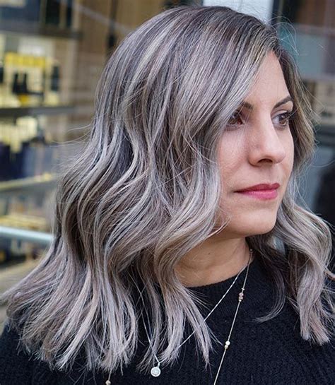 50 Stunning Gray Color Hairstyles For All Ages How To Dye Hair At