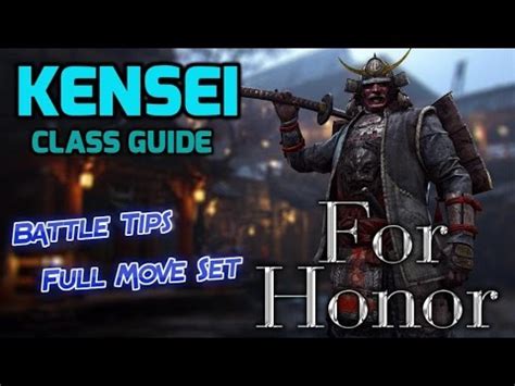 For Honor Kensei Guide Battle Tips Full Move Set Youtube