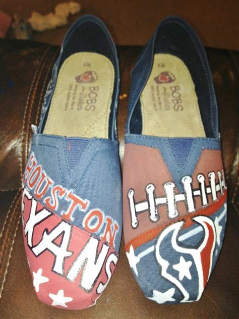 Pin On Texas Houston Texans Texans Painted Shoes