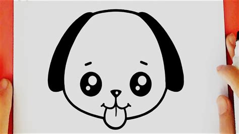 Comment Dessiner Un Chiot Kawaii Tape Par Tape Draw Facile