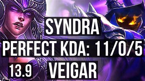 Syndra Vs Veigar Mid Winrate Solo Kills Legendary