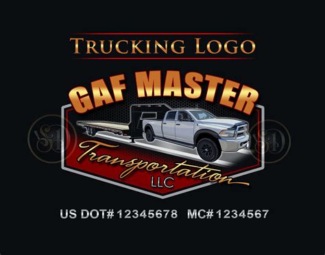 Hotshot Trucking Logo, Hot Shot Logo, Trucking Logo, Transport Logo, Dispatching Logo ...