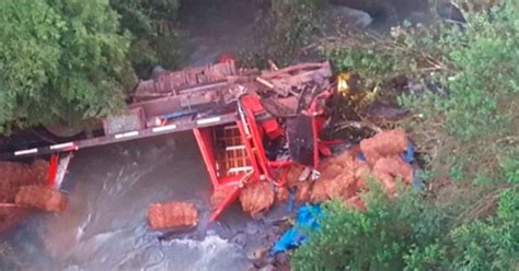 Fatal accidente en la Ruta 14 Culpa de La Dama de Blanco Crónica