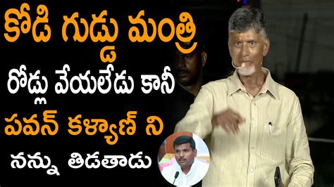 Nara Chandrababu Naidu Satires On Ap Minister Gudivada Amarnath